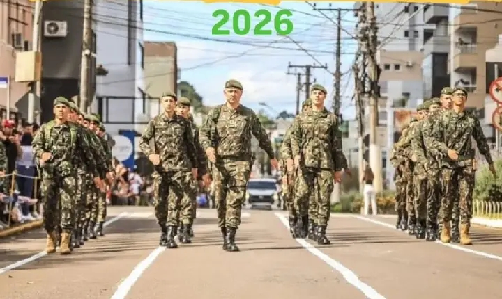 Obrigatório | Junta do Serviço Militar de Guaporé convoca jovens para o Alistamento Militar 2026